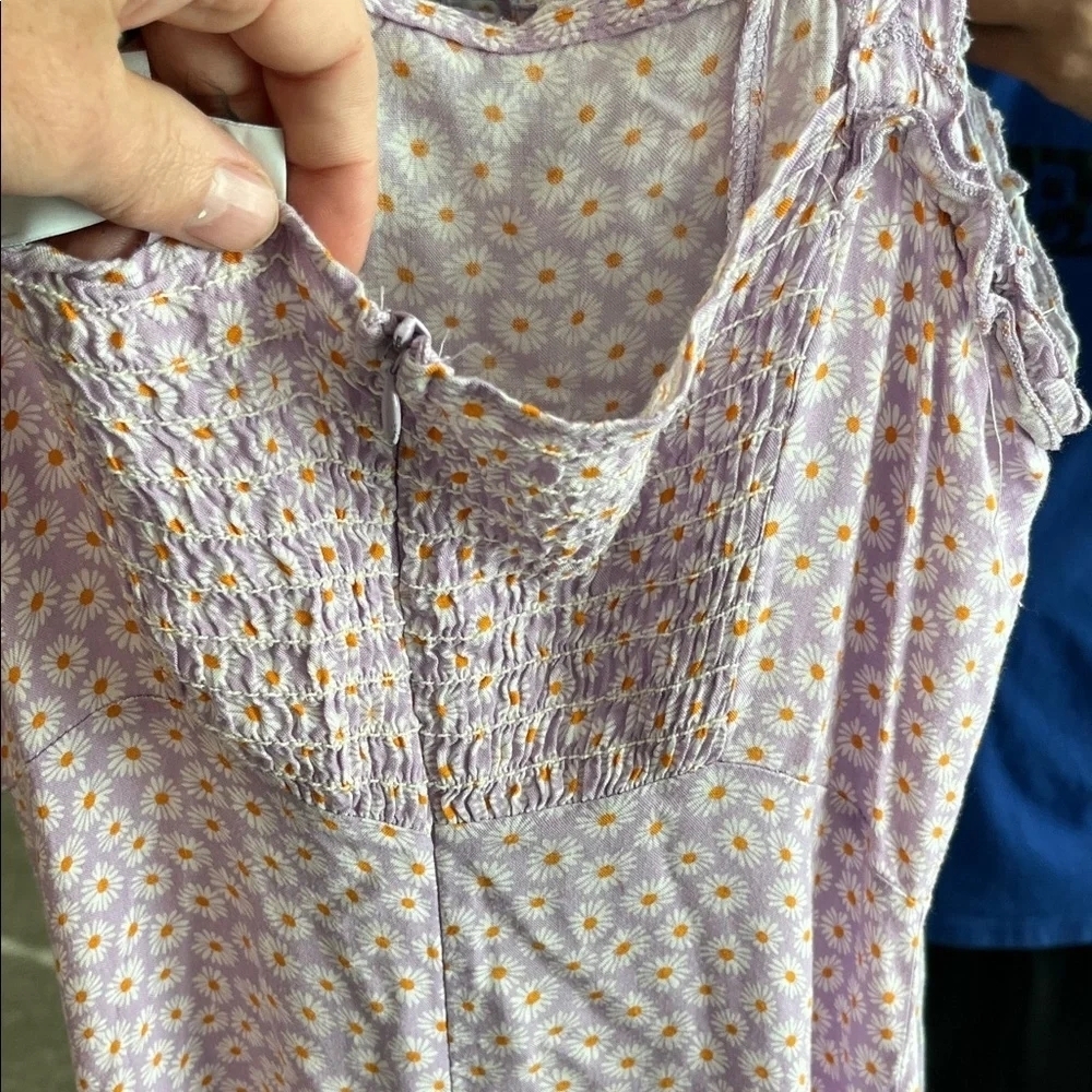 3 Louna Dresses (Size: 2 smalls and 1 large) Elegant Lavender Floral Chemise - Picture 6 of 8